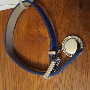 Bracelet with engraveable disc